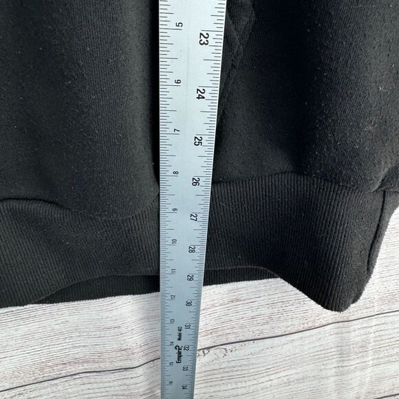 Crooks & Castles Black on Black Logo Hoodie Sweatshirt Men's Medium Black - Picture 12 of 12